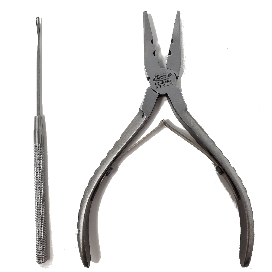 Extension Tools: Pliers and Free Needle Crochet • Mari Ari Wigs and Hair  Extensions - Shop Online