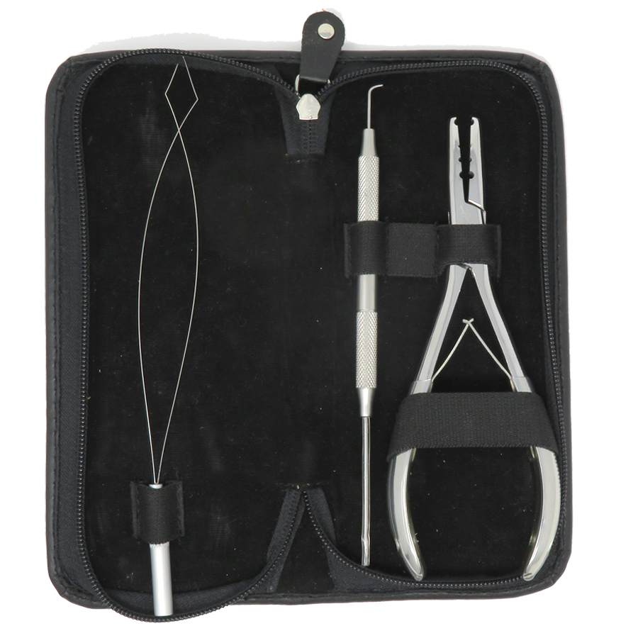 I-Tip Extension Tool Kit - 4-hole-Pliers with Pulling Loop & Dual Function needle • Mari Ari Wigs and Hair Extensions - Shop Online I-Tip Extension Tool Kit - 4-hole-Pliers with Pulling Loop & Dual Function needle • Mari Ari Wigs and Hair Extensions - Shop Online