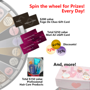 2025 Valentine's Day Sale Spinning Wheel Items