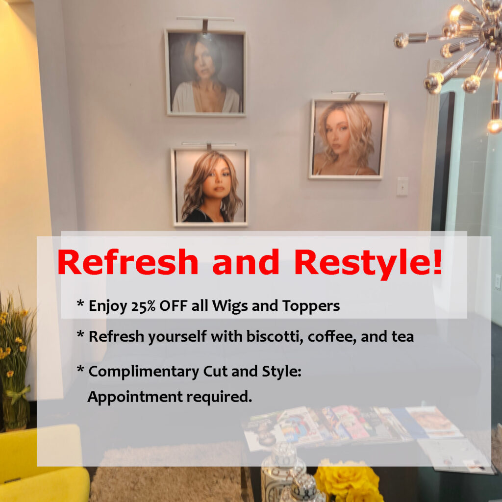 wigs and biscotti refreshments